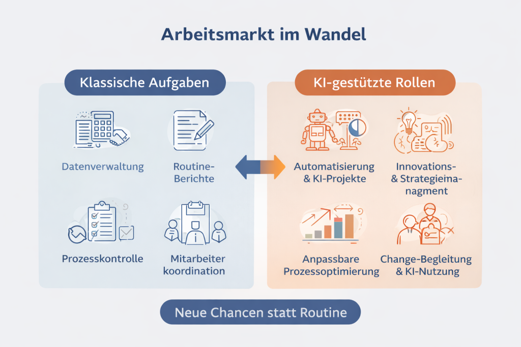 Arbeitsmarkt im Wandel Grafik